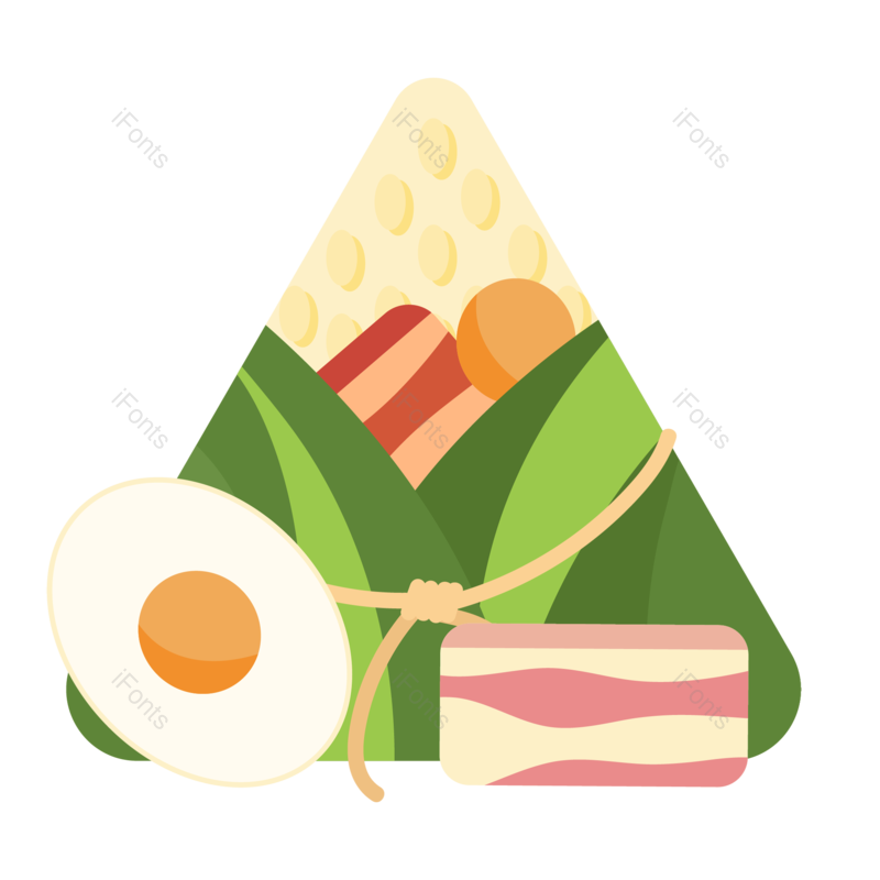 节日图片,传统元素,端午节PNG,美食免抠素材